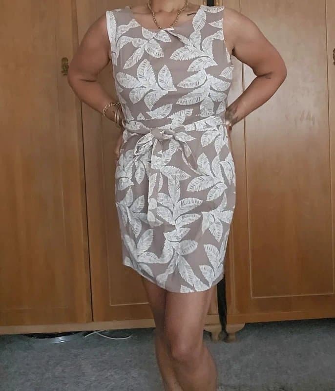 Mela London Mela london size 16 tulip skirt dress casual workwear office dress