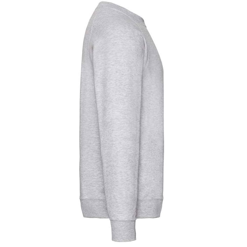 Fruit Of The Loom Fruit of the Loom Men's Classic Raglan Sweatshirt in Grey - 2