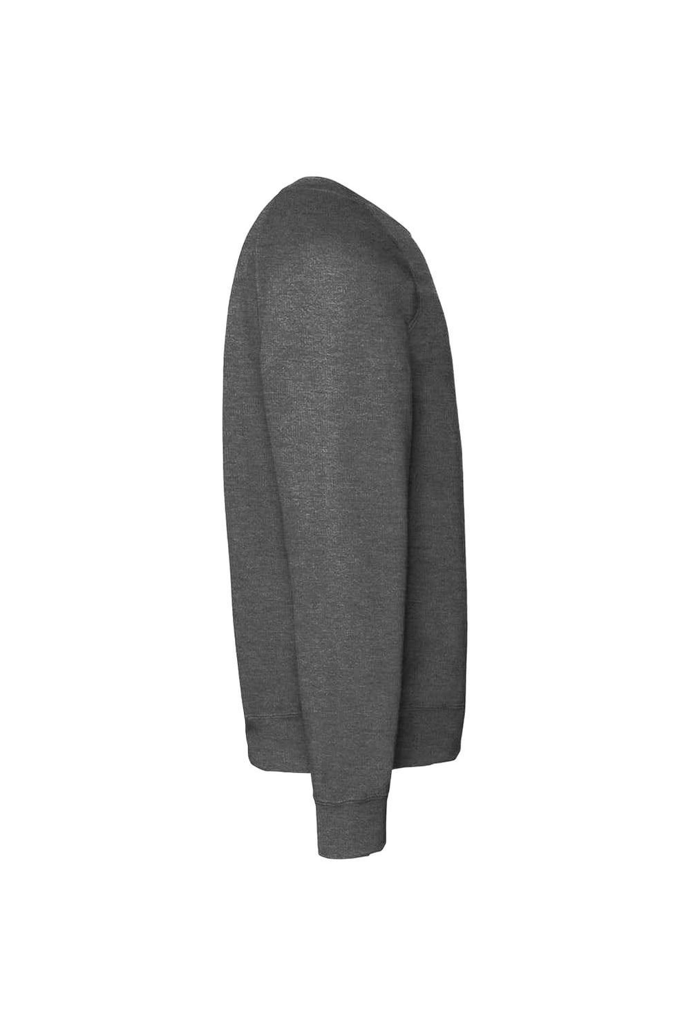 Fruit Of The Loom Fruit of the Loom Men's Classic Raglan Sweatshirt in Grey - 3
