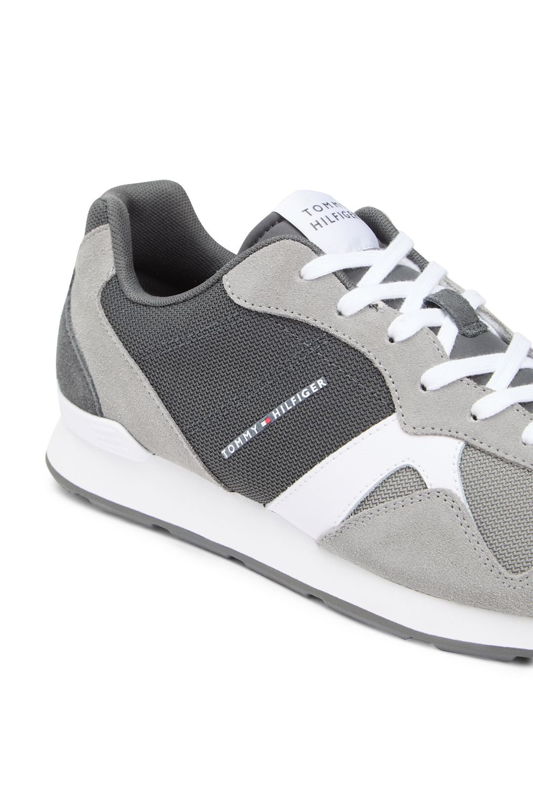 Tommy Hilfiger Tommy Hilfiger Men's Runner Icon Mix Grey - 4