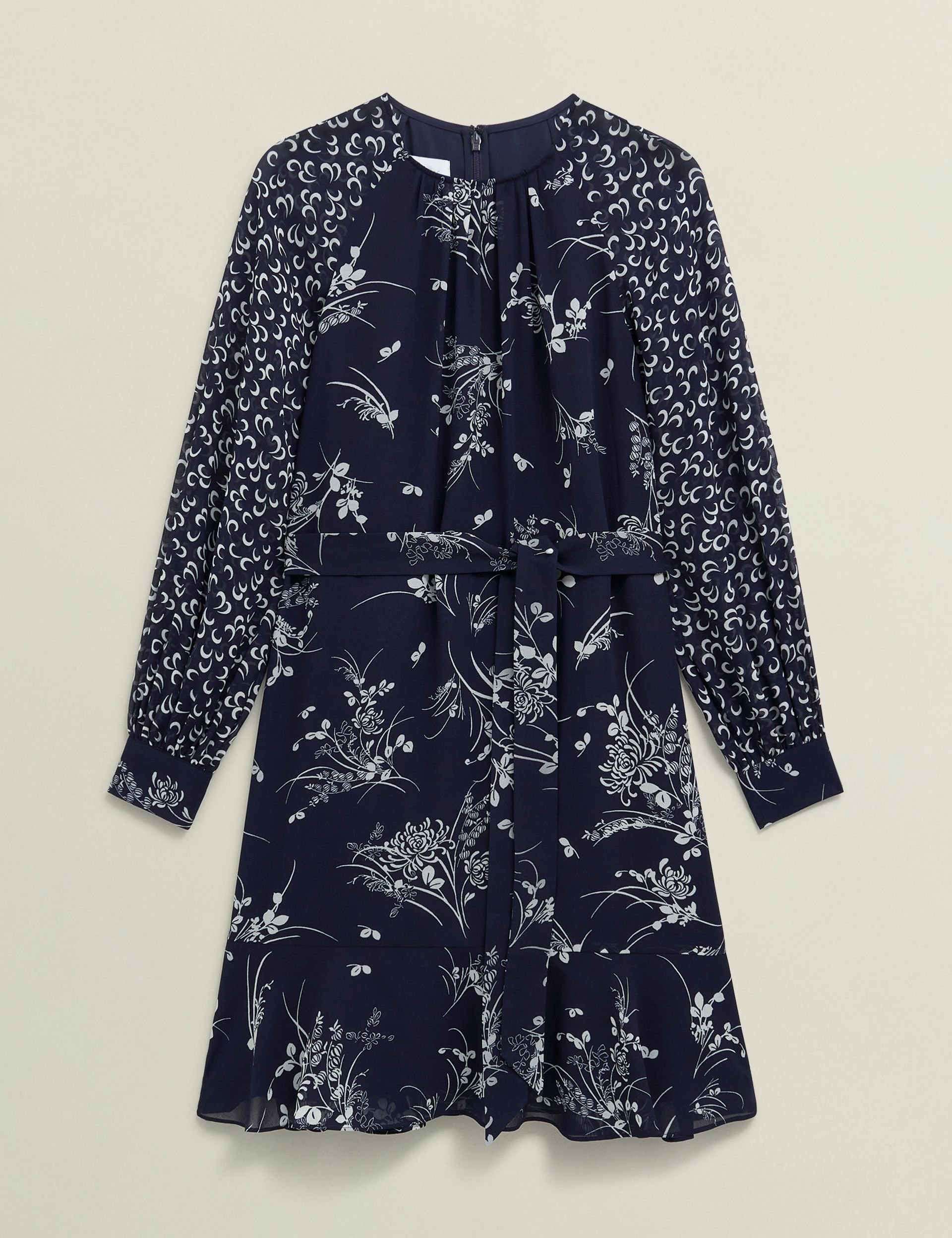 Hobbs London Hobbs London Women's Rosie Dress in Dark Navy - 2