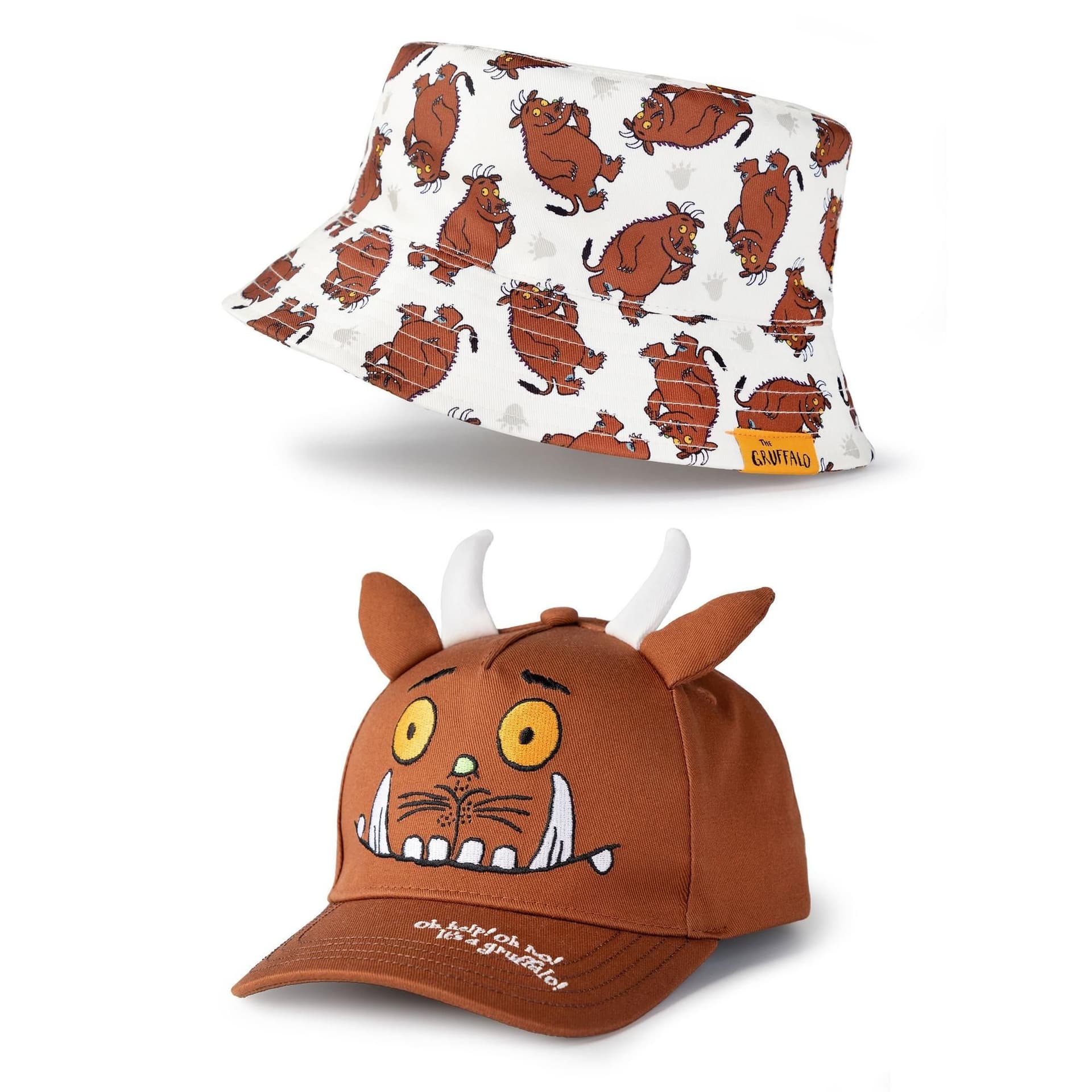 Gruffalo & Friends Gruffalo & Friends Brown Hat & Cap Set for Boys