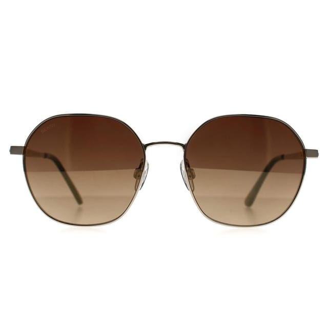 Seksy Seksy Women's Round Gold Brown Mirror N1901 - 2