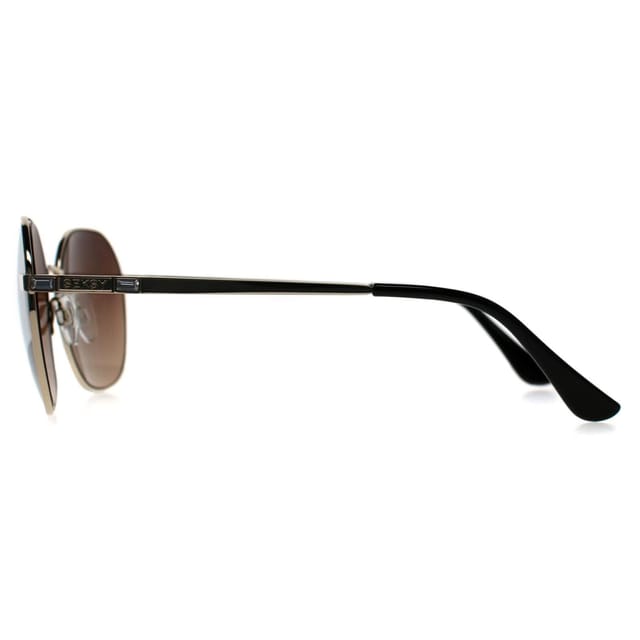 Seksy Seksy Women's Round Gold Brown Mirror N1901 - 3