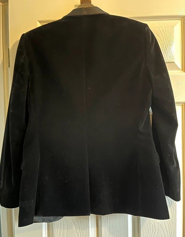 ASOS Black Velvet Dinner Jacket