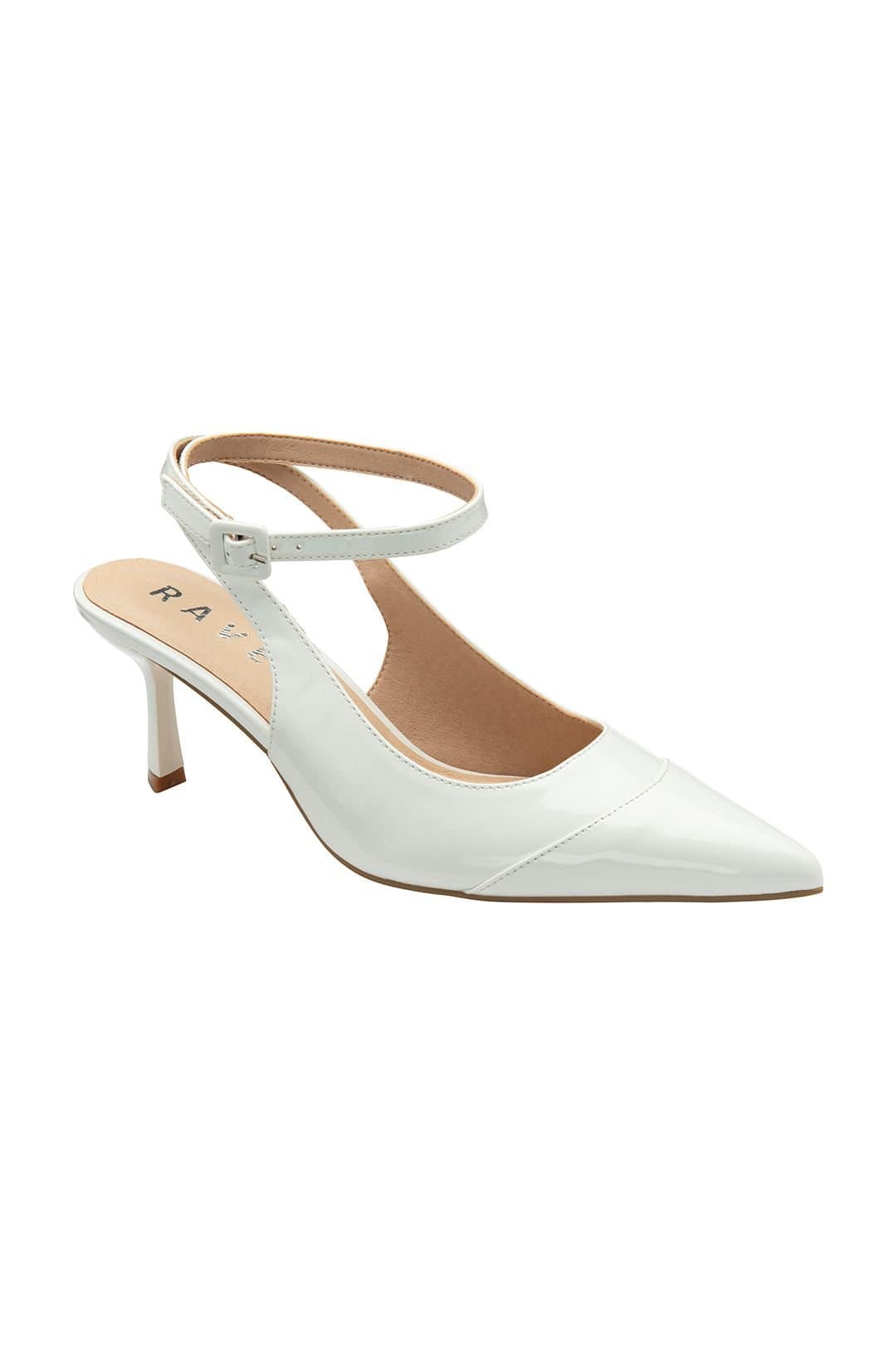 Ravel Ravel Women's 'Catrine' Pointed-Toe Court Shoes in White