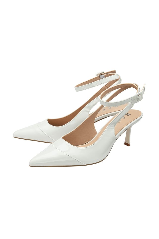 Ravel Ravel Women's 'Catrine' Pointed-Toe Court Shoes in White - 2