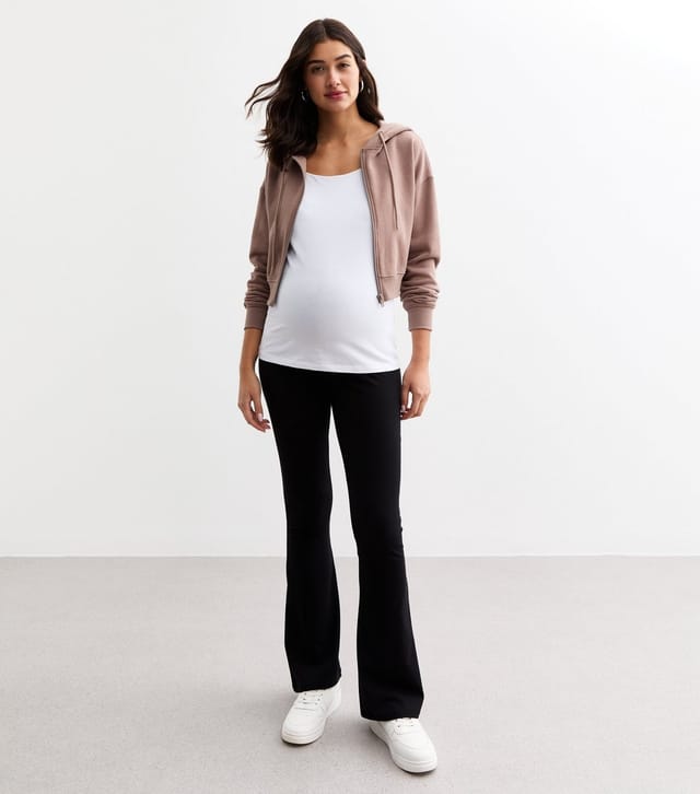 New Look Women's White Scoop Neck Jersey Nursing Vest New Look - 2