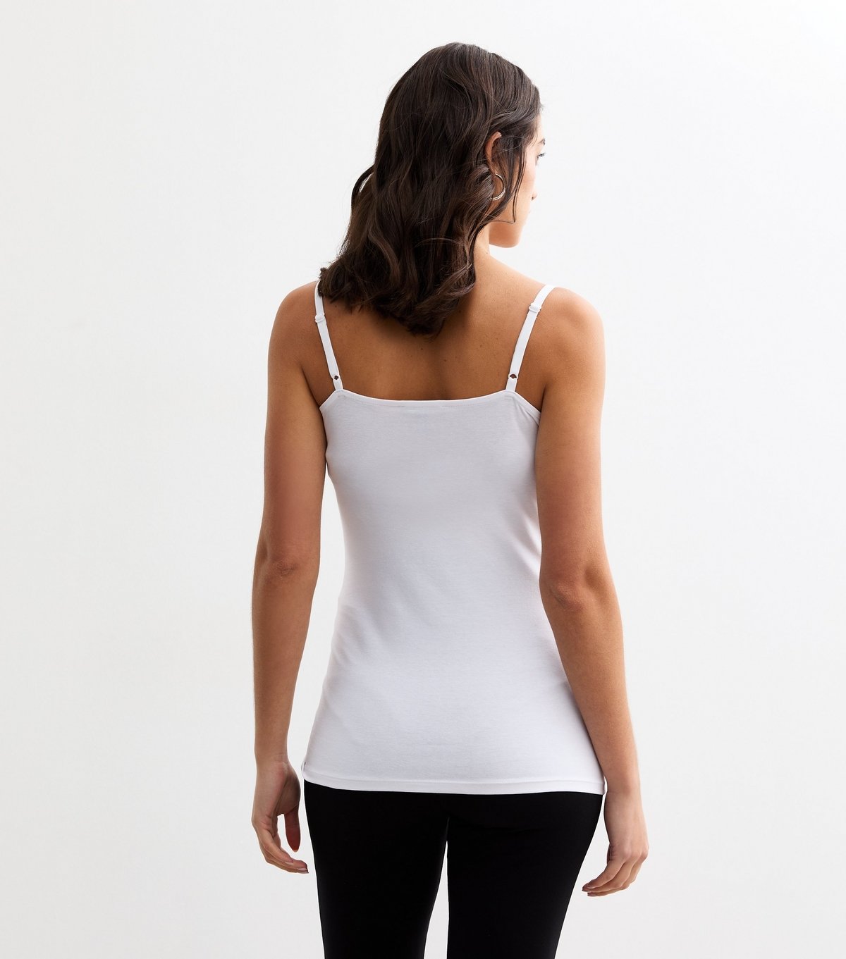 New Look Women's White Scoop Neck Jersey Nursing Vest New Look - 4