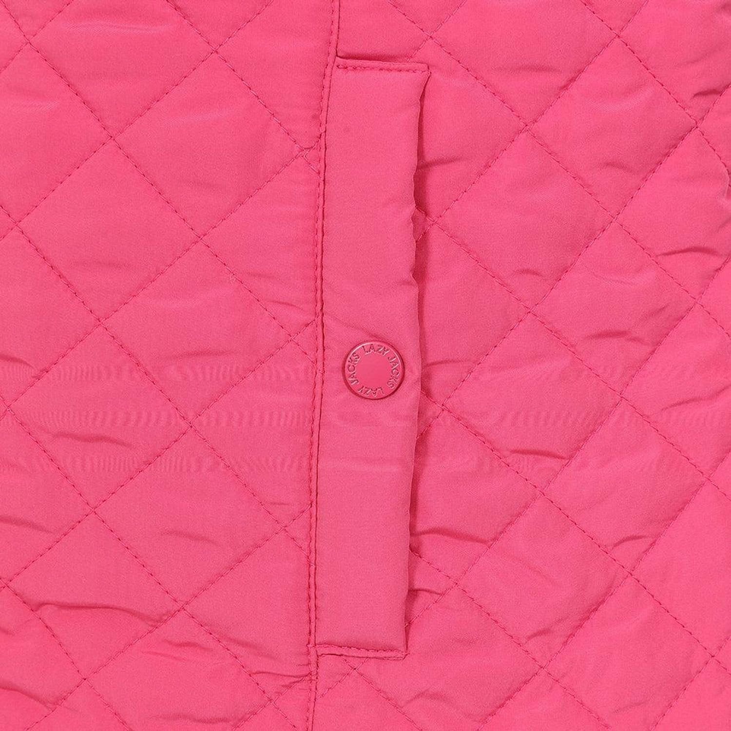 Lazy Jacks Lazy Jacks Women's Quilted Gilet in Pink - 4