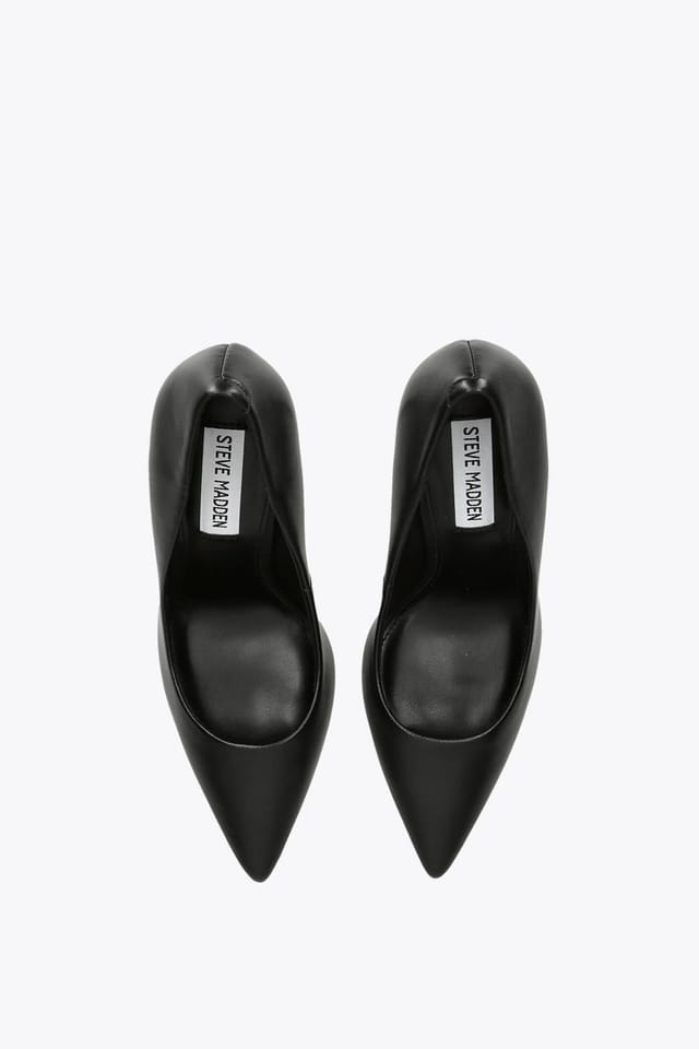 Steve Madden STEVE MADDEN Women's 'Thrive' Leather Heels in Black - 2