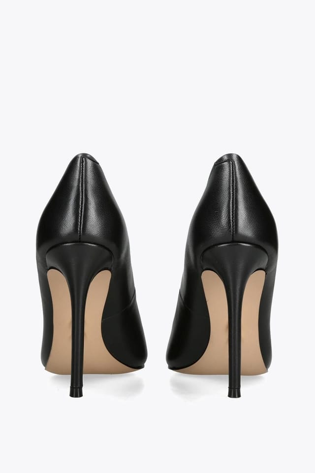 Steve Madden STEVE MADDEN Women's 'Thrive' Leather Heels in Black - 3