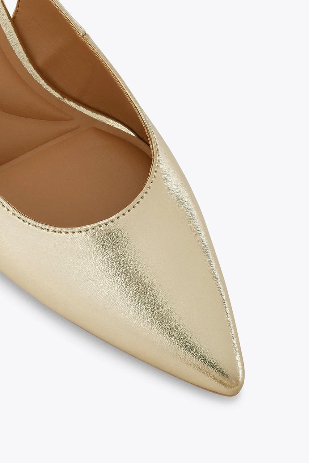 Carvela Carvela Women's 'Allegra Sling' Heels in Gold - 4