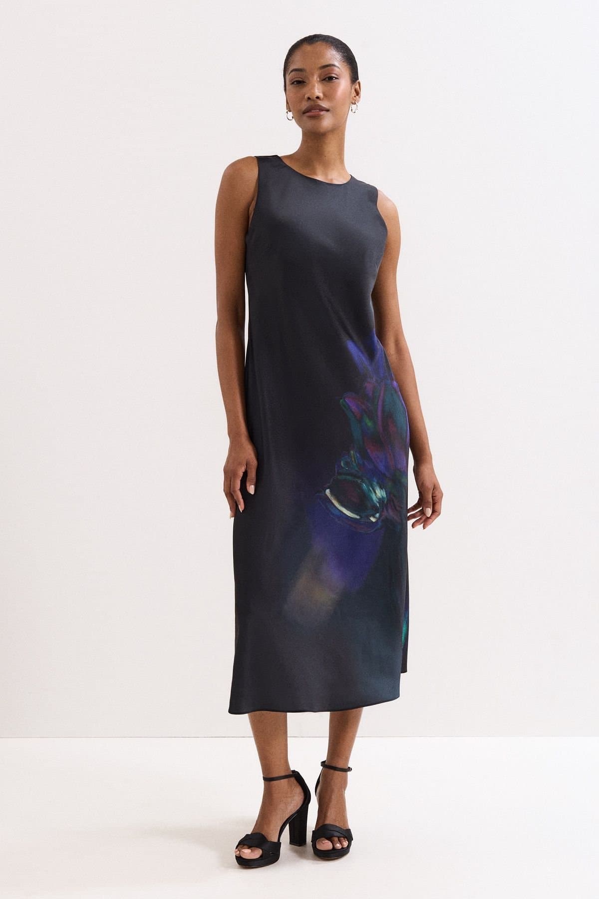 Phase Eight Phase Eight Women's Felicity Floral Dres in Black