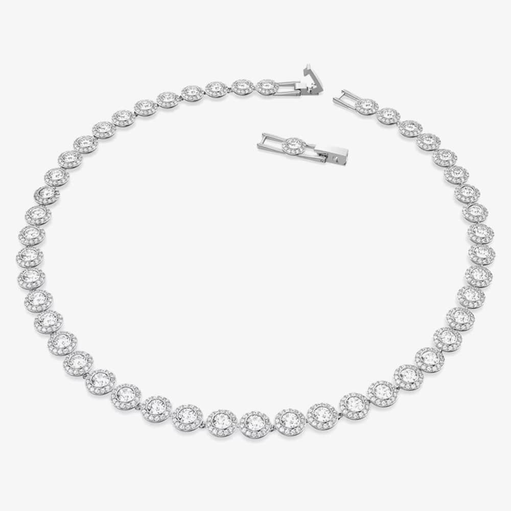 Swarovski Swarovski Women's Angelic All Round Crystal Necklace 5117703 in Silver - 2