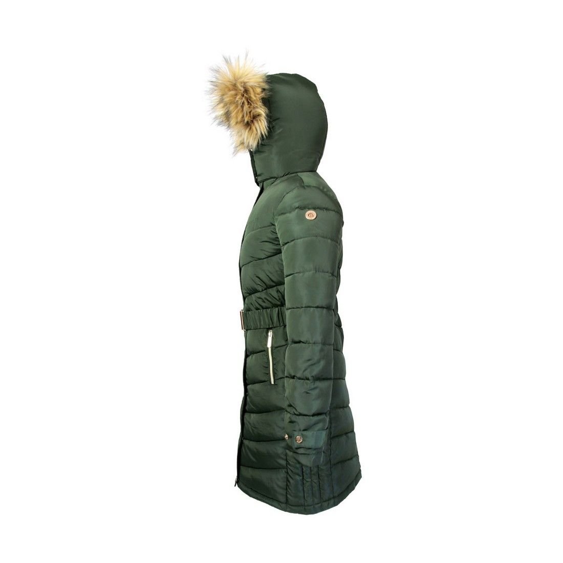 Coldstream Coldstream Women's Branxton Quilted Coat in Dark Olive - 3