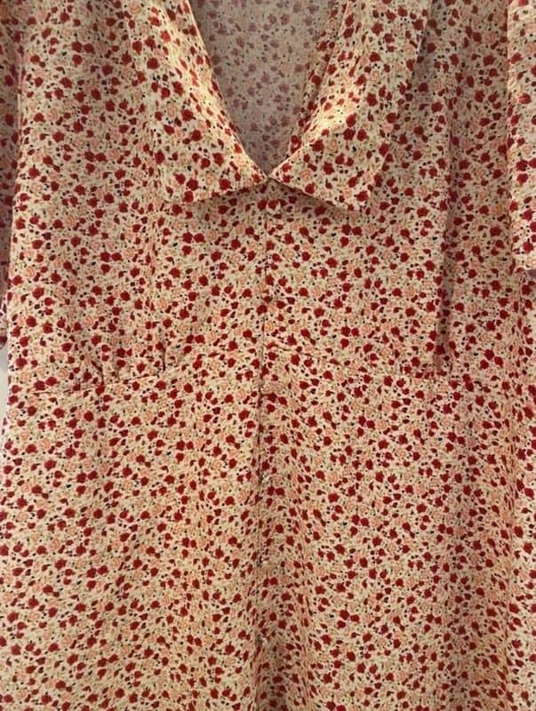 Primark Floral Shirt Dress Size 20 (XL) | Spring Tea Dress