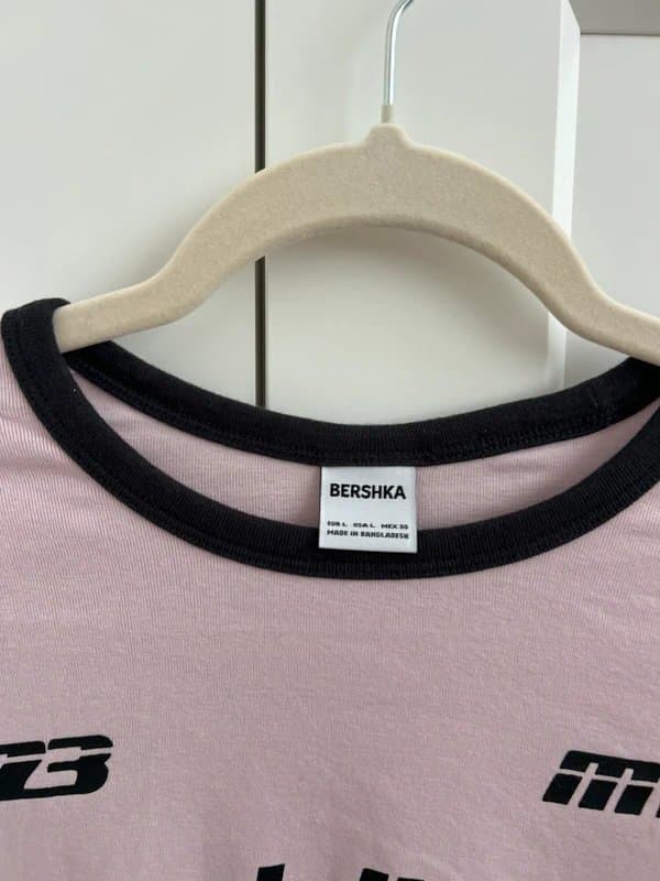 Bershka summer flower printed top