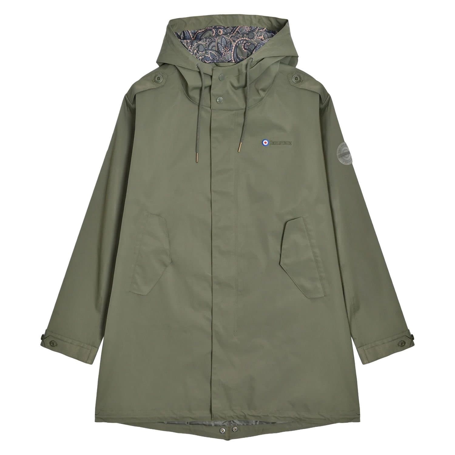 Lambretta Lambretta Men's Waterproof Parka in Green