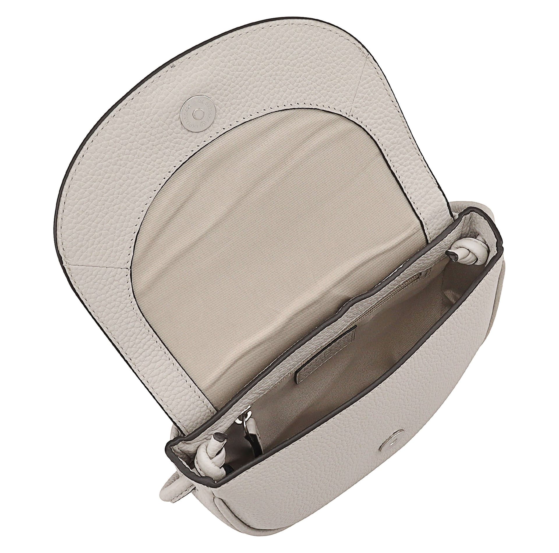 Dents Dents Women's Halona Leather Cross Body Bag in Grey - 4