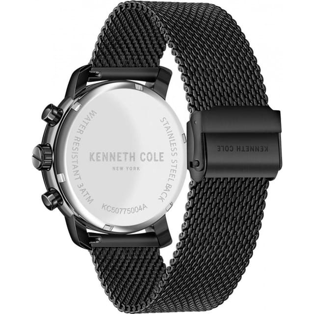 Kenneth Cole Kenneth Cole Men's KC50775004A Classic 43mm Quartz Watch in Dark Grey - 3