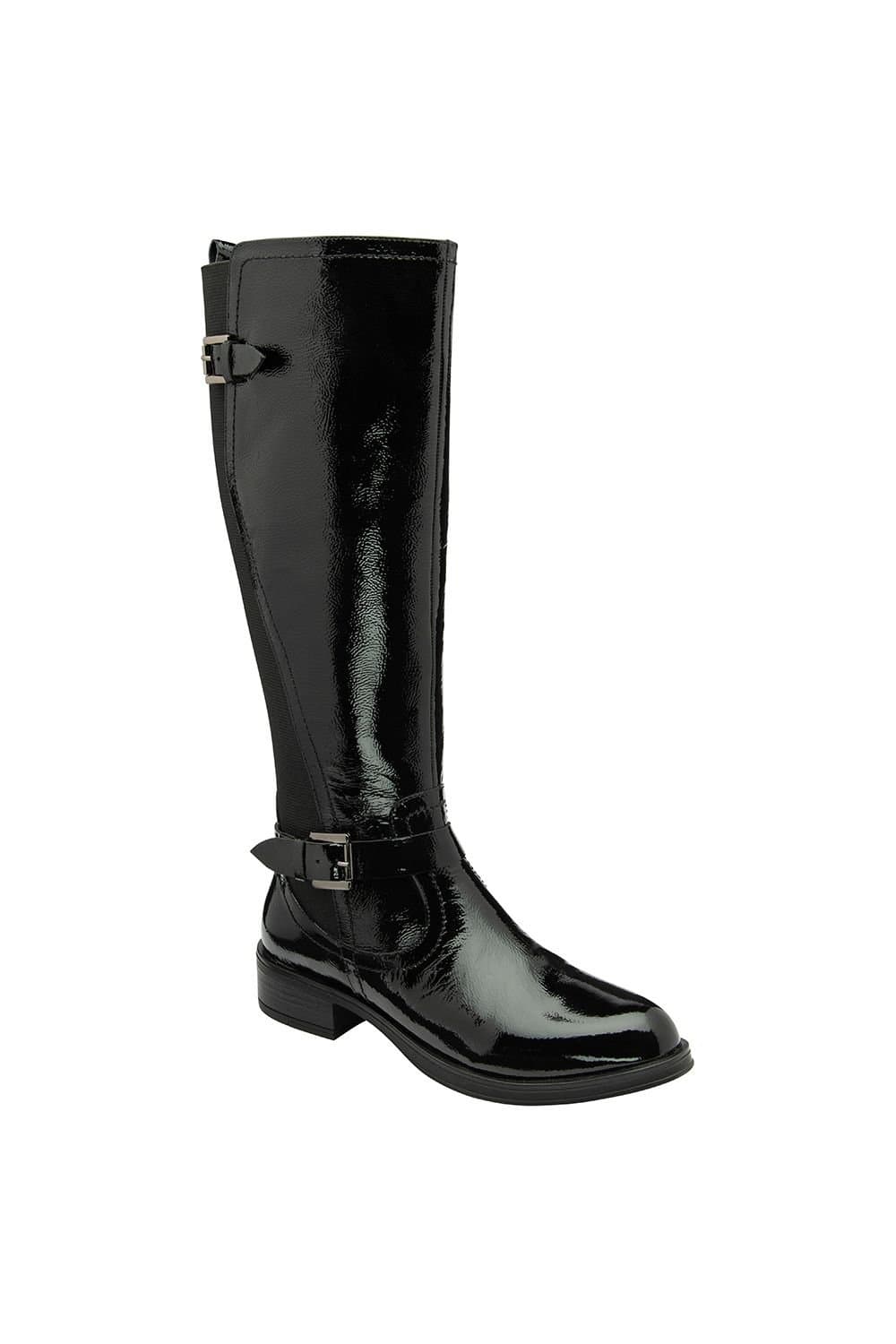 Ravel Ravel Women's 'Eildon' Leather Knee-High Boots in Black