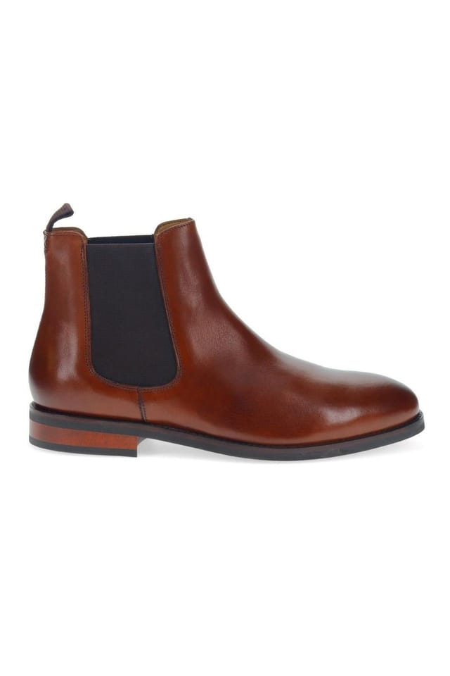 Jones Bootmaker Jones Bootmaker Men's Deakin Chelsea Boots in Light Brown - 2