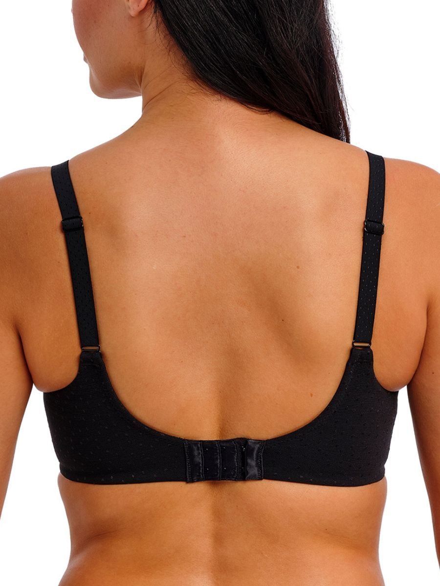 Wacoal Wacoal Women's Back Appeal Minimiser Bra in Black - 2