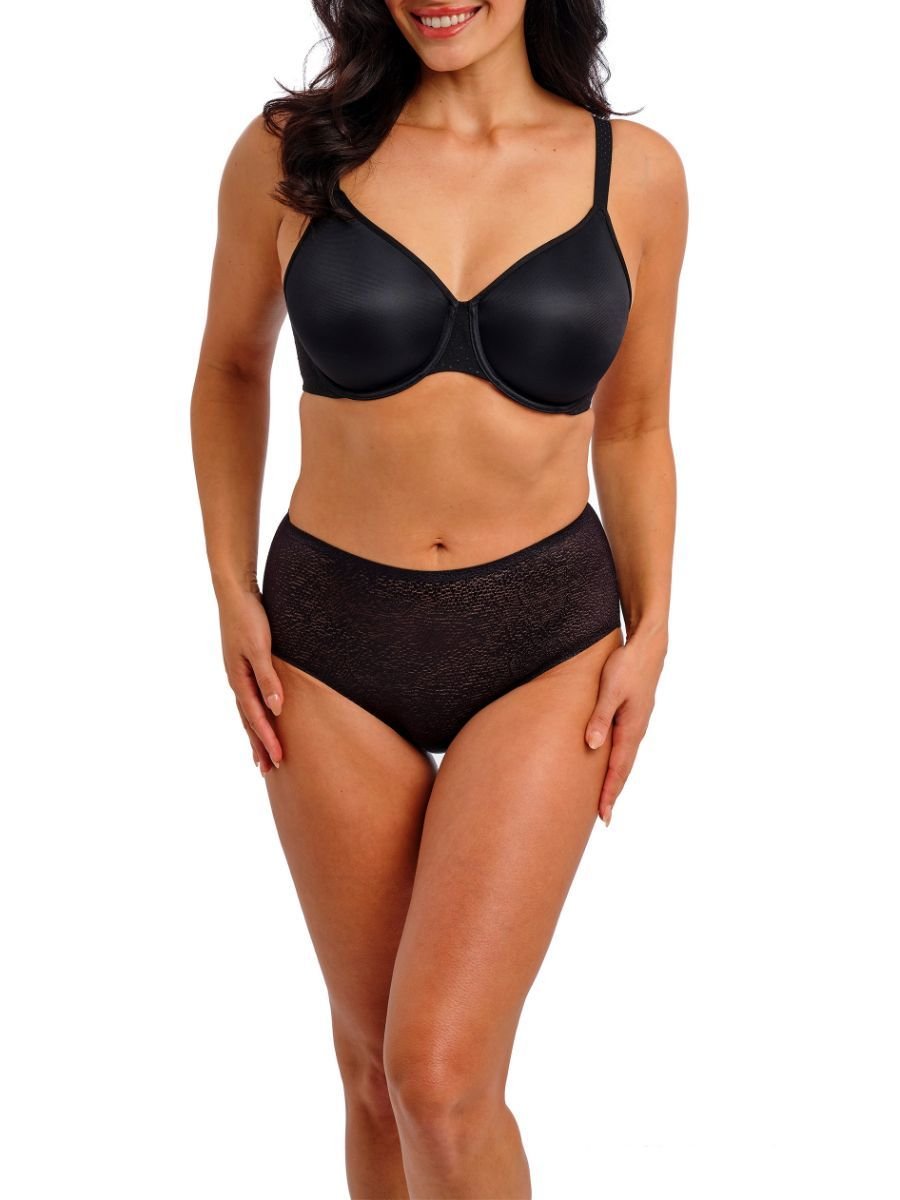 Wacoal Wacoal Women's Back Appeal Minimiser Bra in Black - 3