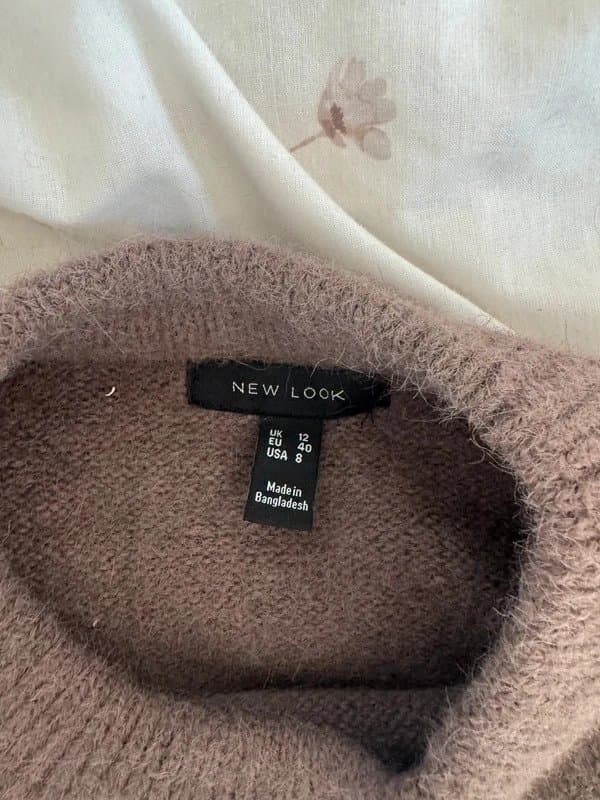 New Look Brown knitted new look jumper
