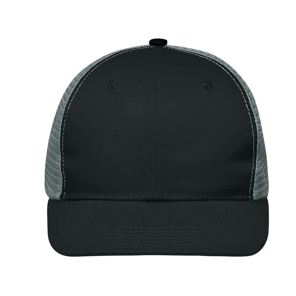 Myrtle Beach Myrtle Beach Men's Mesh 6 Panel Cap in Black