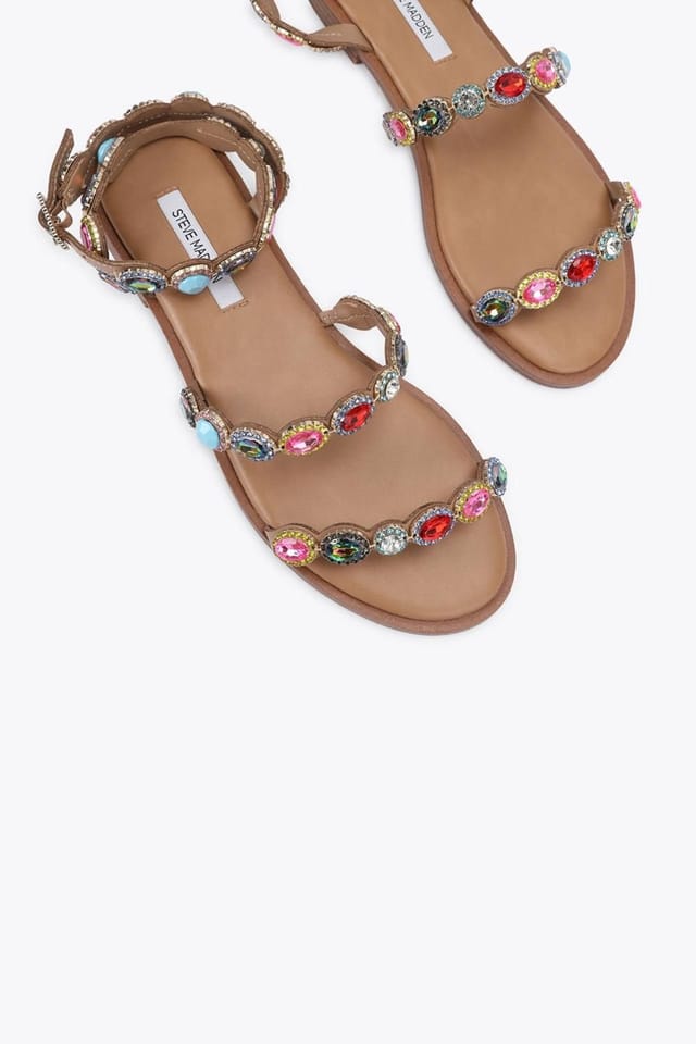 Steve Madden STEVE MADDEN Women's 'Tawnie Bright Multi' Sandals - 2