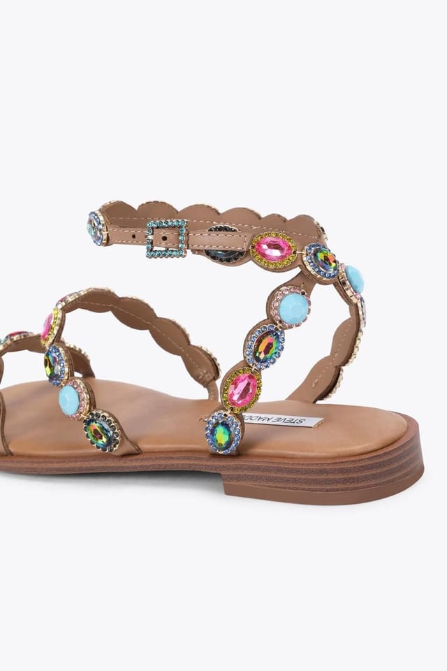 Steve Madden STEVE MADDEN Women's 'Tawnie Bright Multi' Sandals - 3