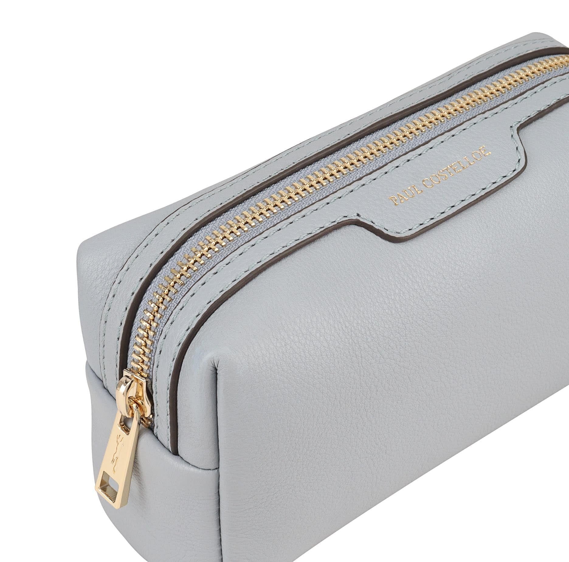 Paul Costelloe Paul Costelloe Women's Sesia Leather Pouch in Blue - 4