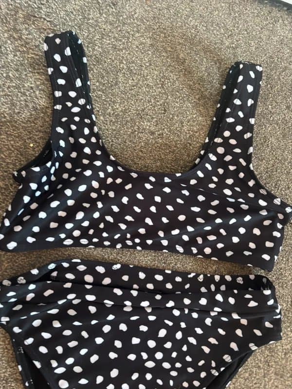 Missguided Missguided cute polka dot bikini holiday beach same day post
