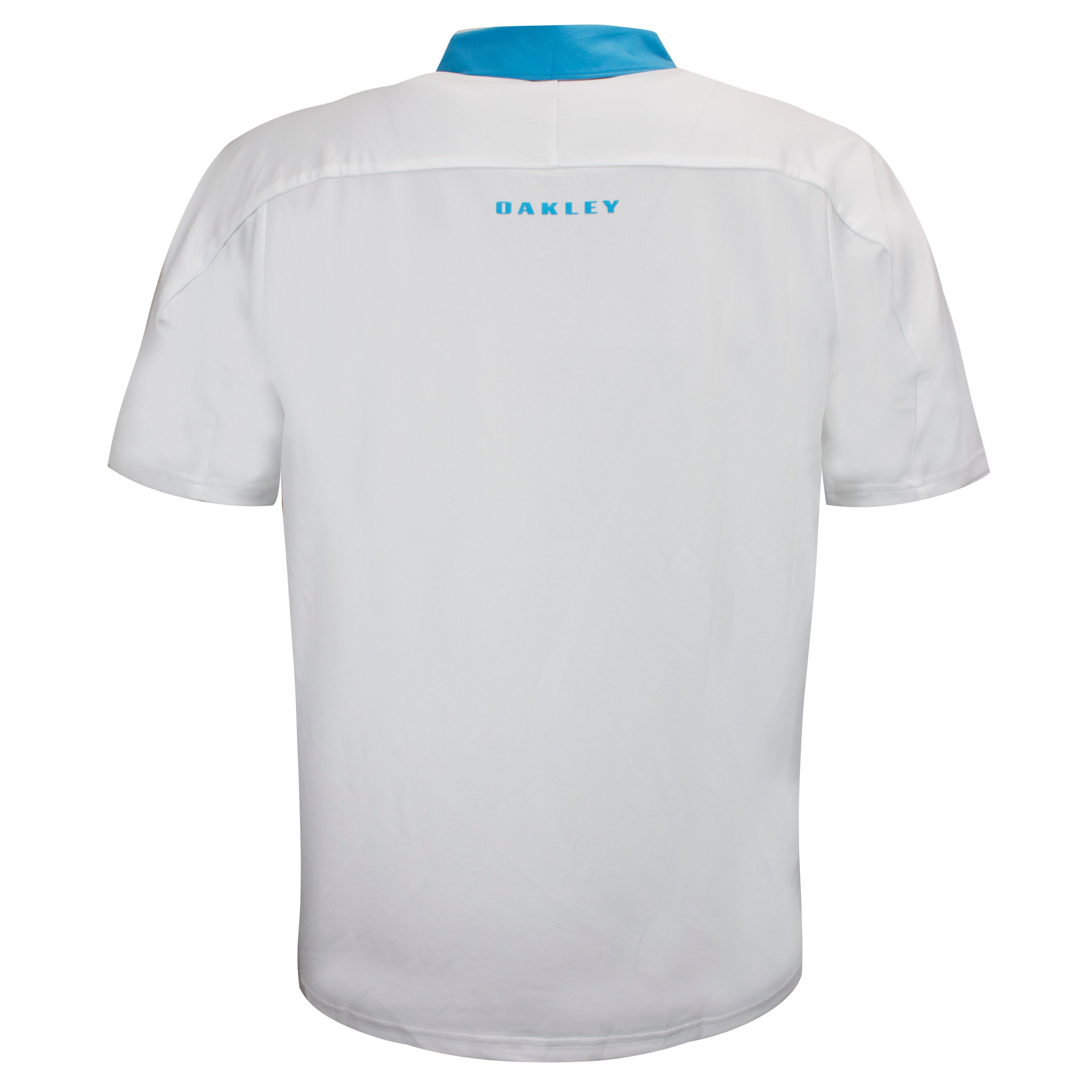 Oakley Oakley Men's White Casual Polo Shirt - 2