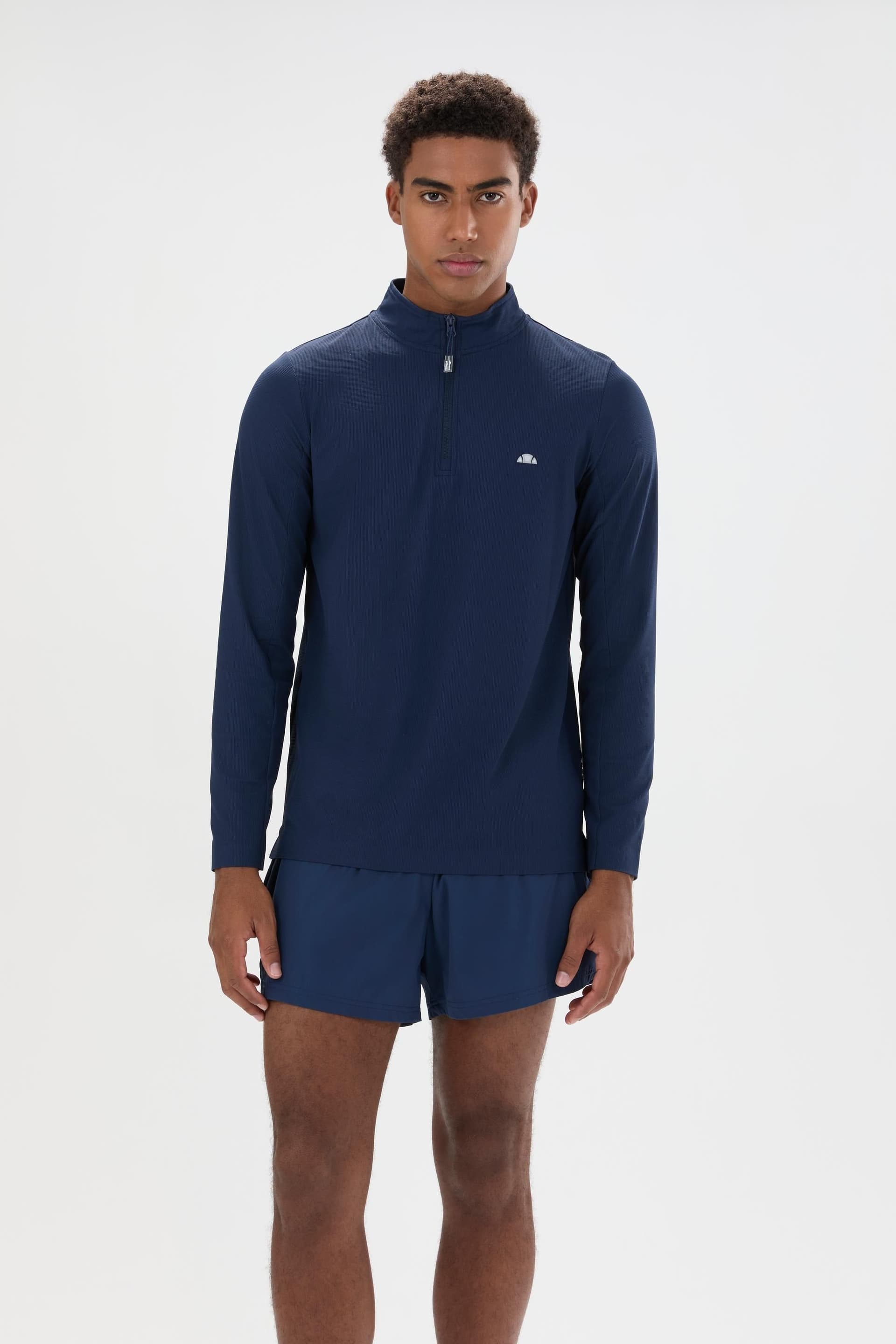 Ellesse Ellesse Men's Edmond 1/4 Zip Top in Navy