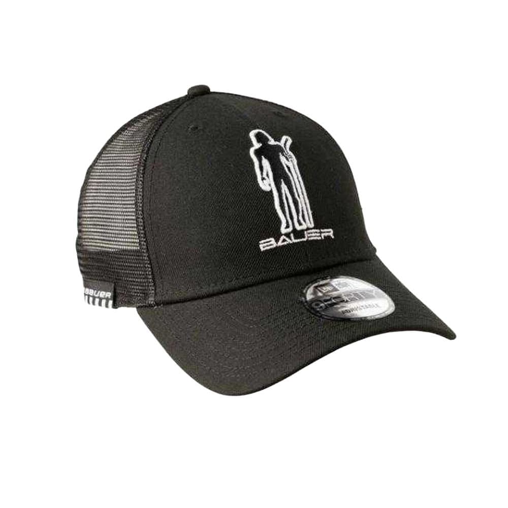 Bauer Bauer Women's NE Hockey Guy 9Forty Trucker Cap in Black