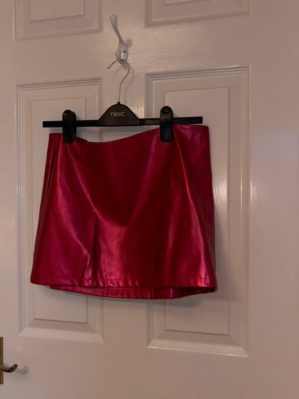 ASOS pink mini skirt y2k