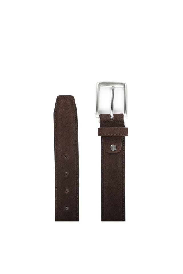 Jones Bootmaker Jones Bootmaker Men's Unison Leather Belt in Dark Brown - 2