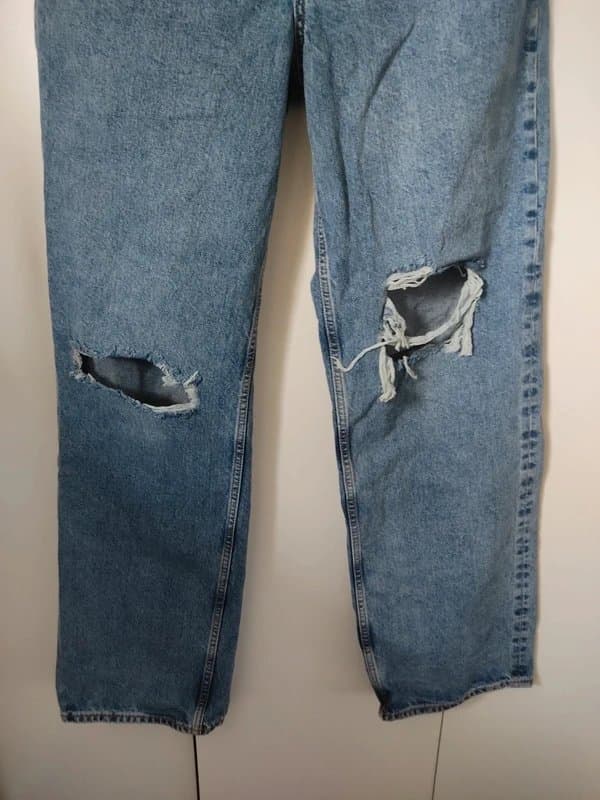New Look New look womens (ripped/bagged fit) jeans size 12 long