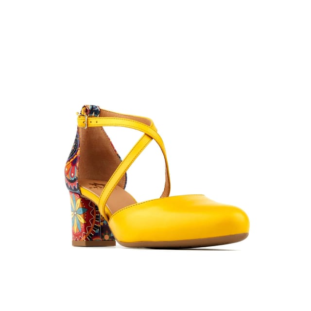 Embassy London Embassy London Women's Dannii - Yellow Signature - 2