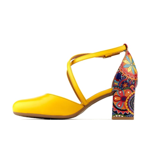 Embassy London Embassy London Women's Dannii - Yellow Signature - 3