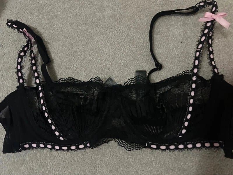 Primark bundle of primark black and pink lace bras