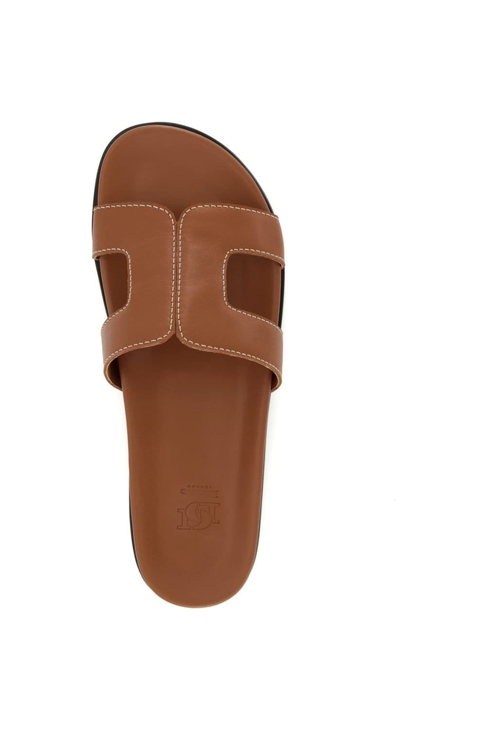 Dune London Dune London Women's 'Loupa' Leather Sandals in Brown - 4