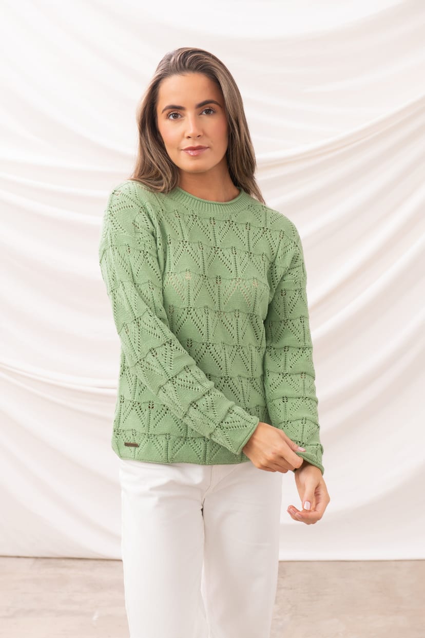 Lighthouse Clothing Lighthouse Clothing Women's Eden Jumper in Light Green - 1