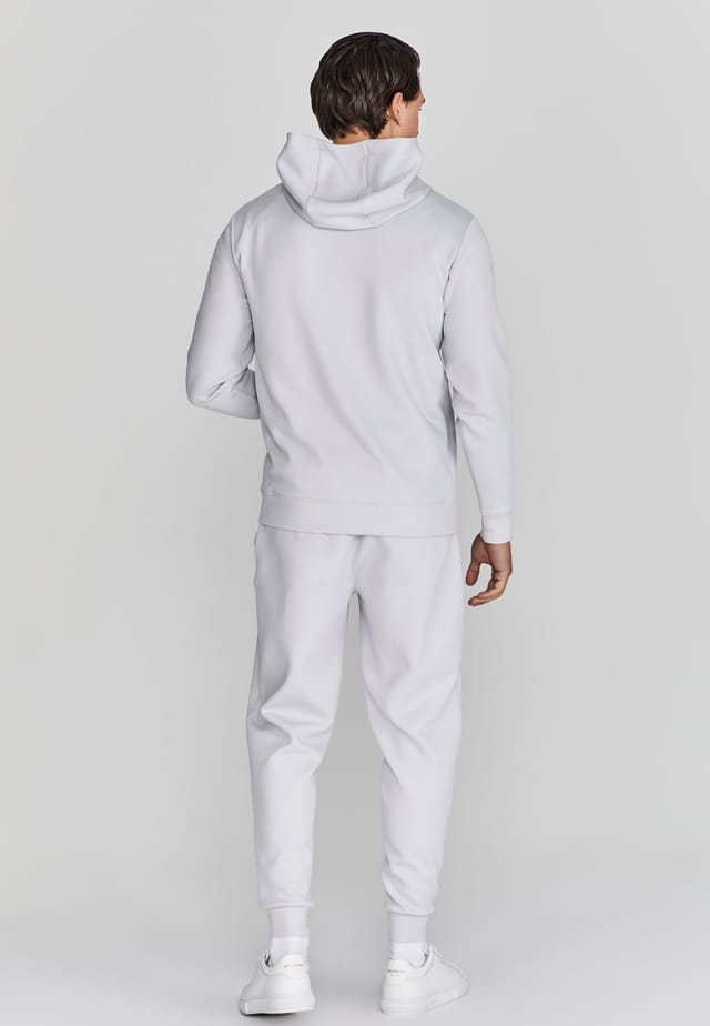 SikSilk SikSilk Men's Smart Hoodie in Light Grey - 3