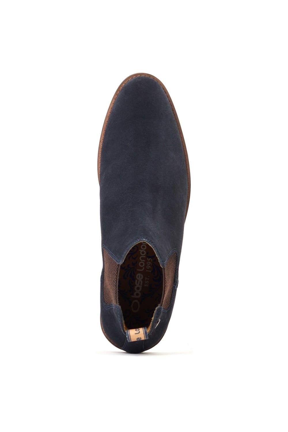 Base London Base London Men's Virgil Chelsea Boot in Navy - 4