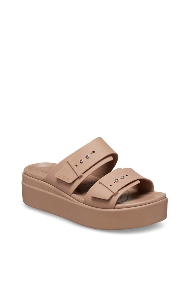Crocs Crocs Women's 'Brooklyn' Sandal Summer in Light Brown - 2