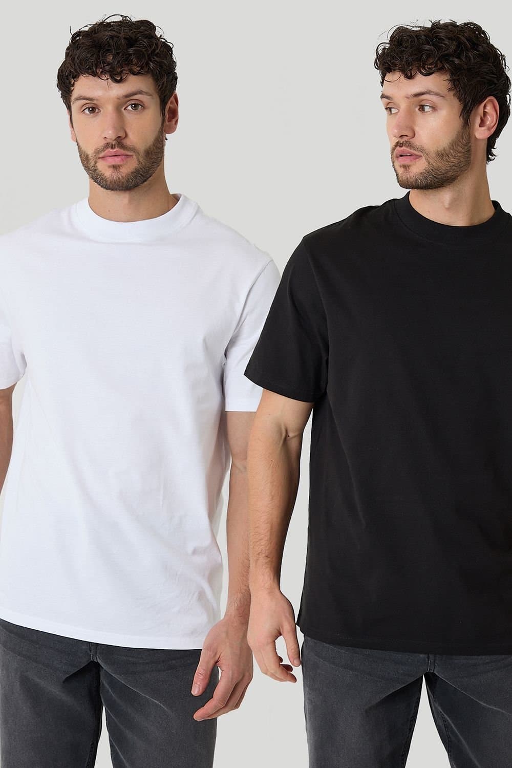 Threadbare Threadbare Men's 2-Pack Relaxed Fit Cotton T-Shirts